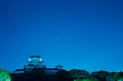 夜明け前の白鷺城＿１