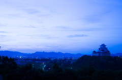 夜明け前の白鷺城＿２
