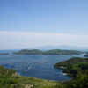 山から見た海