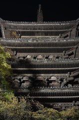 京都東山　法観寺　五重塔2