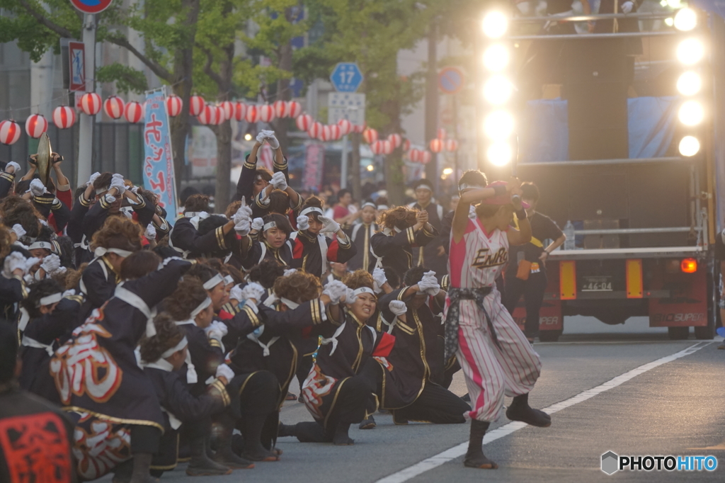 関学よさこい連　炎流さん