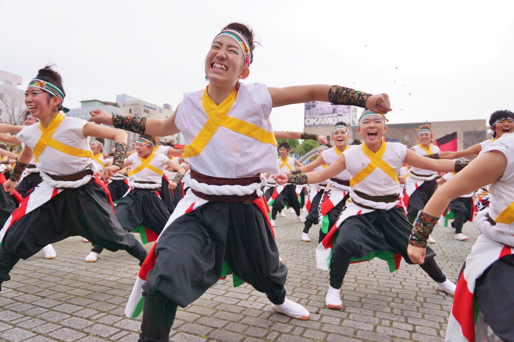 四日市よさこい⑮愛知淑徳大学よさこい探究会鳴踊さん