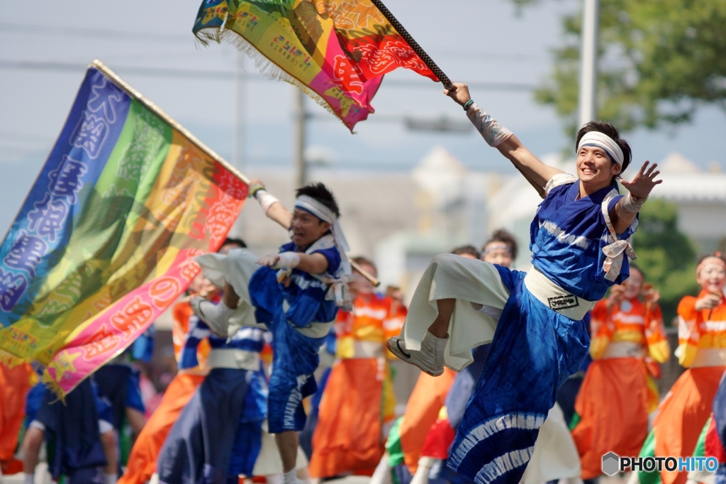 よさこい㏌おいでん祭⑥煌☆(きらぼし)さん
