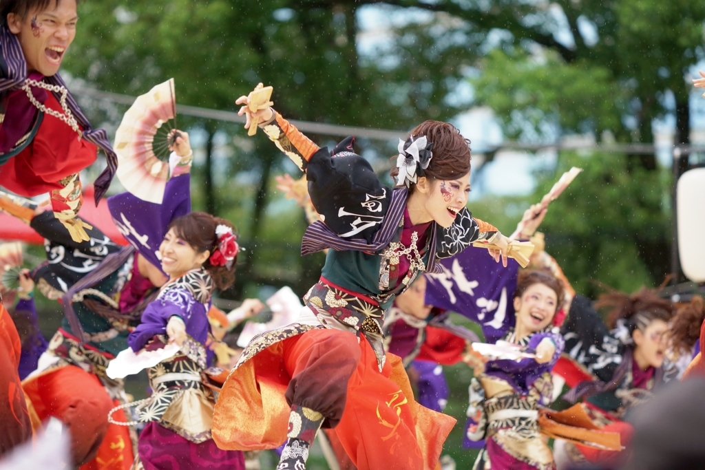 日本ど真ん中祭り2016②百華夢想さん