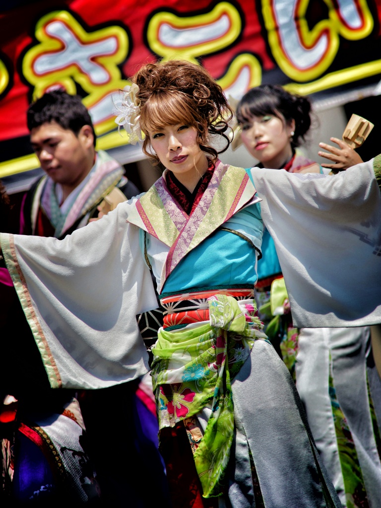 堺よさこいかえる祭り②浪花乱風さん