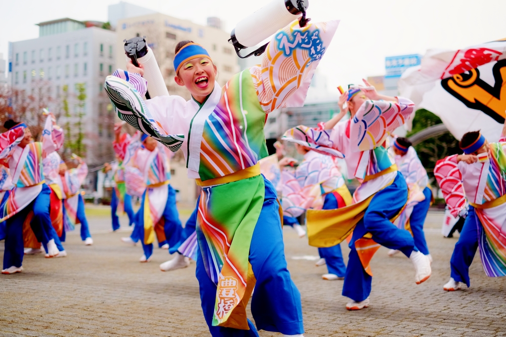 四日市よさこい⑭Qooさん