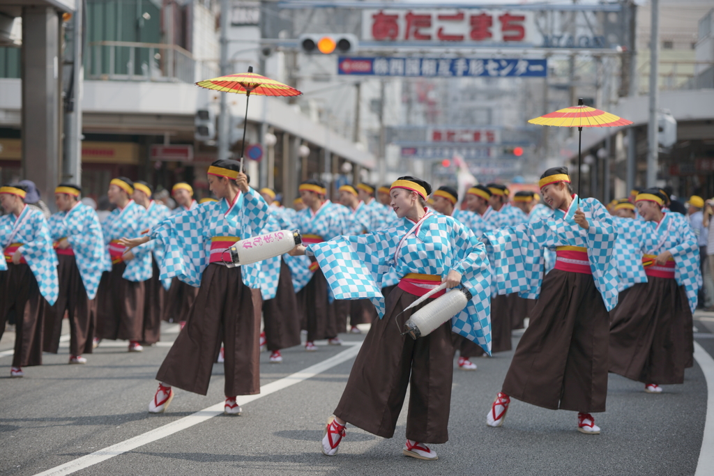 よさこい祭り2016➅上町よさこい鳴子連さん