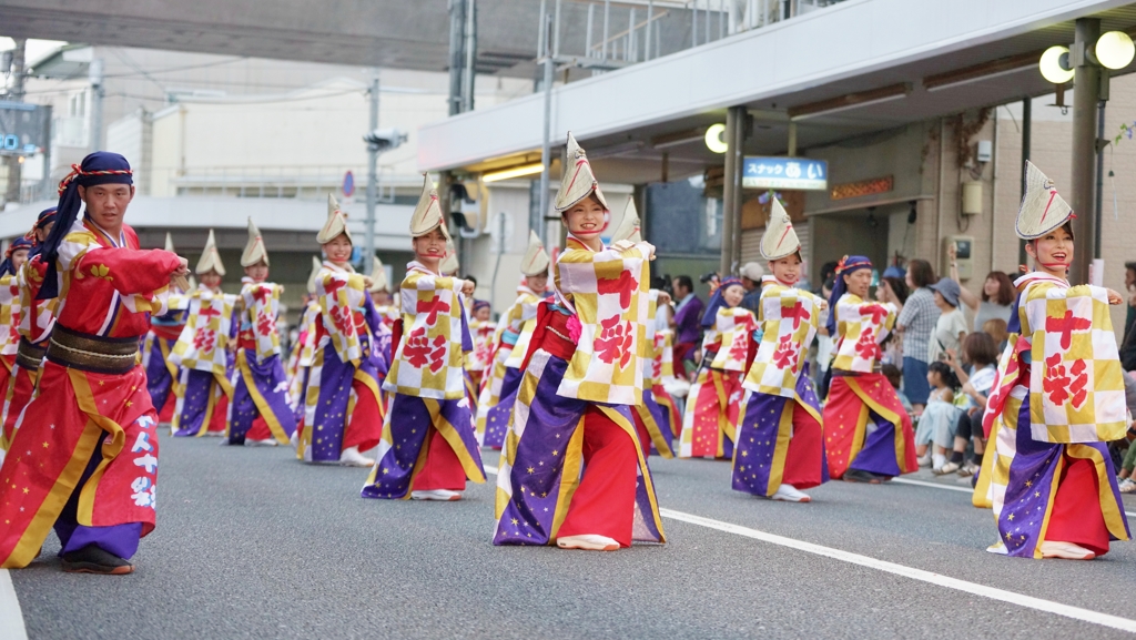 よさこい祭り2016⑪十人十彩さん