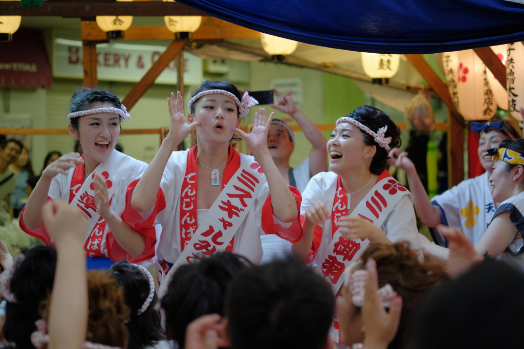 速報！天神祭、今年のミスギャルみこしさんです！