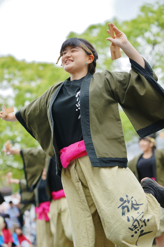 犬山踊芸祭⑰高知学生旅鯨人さん２