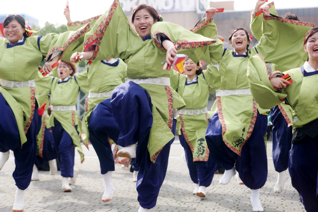 四日市よさこい⑰天狗ぅさん