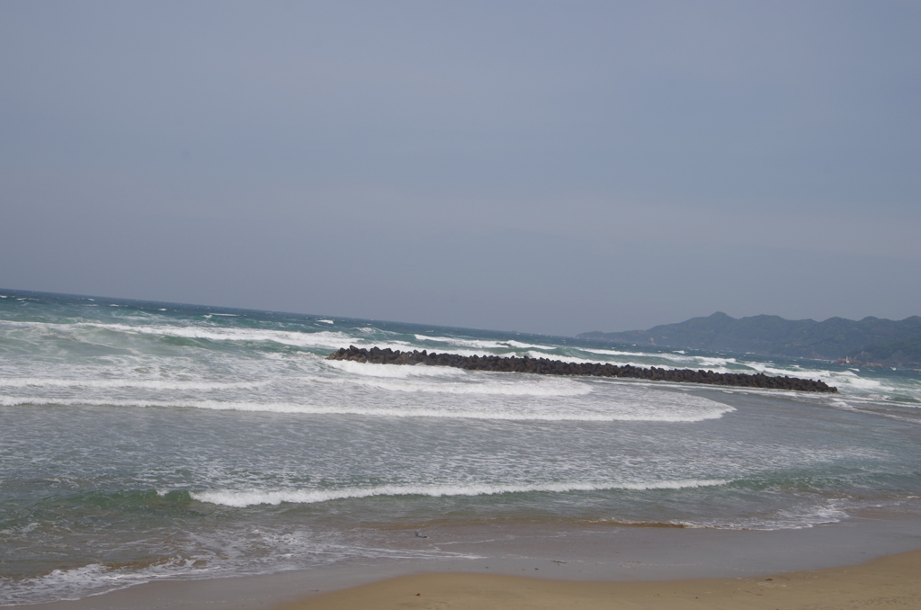 来たぜ日本海！！