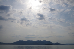 面白い雲模様