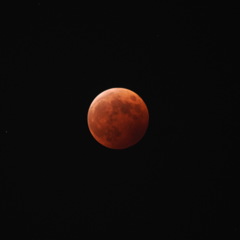 2014.10.08 皆既月食(2)赤い月