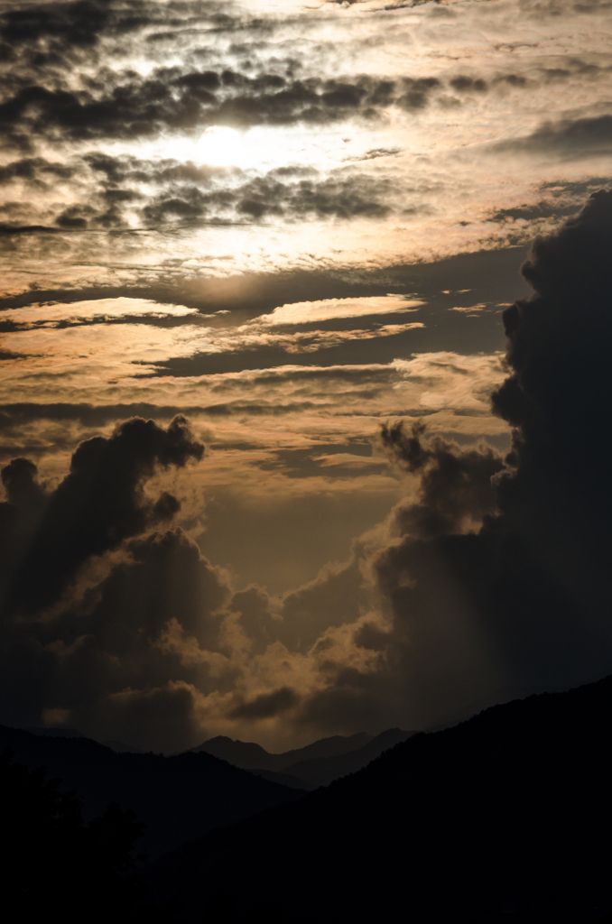 雨上がりの空