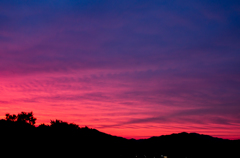 夕暮れの入れ替わり