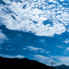 青い空と白い雲