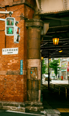 古脚と信号