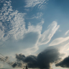 信号待ちの空