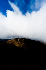 山と空