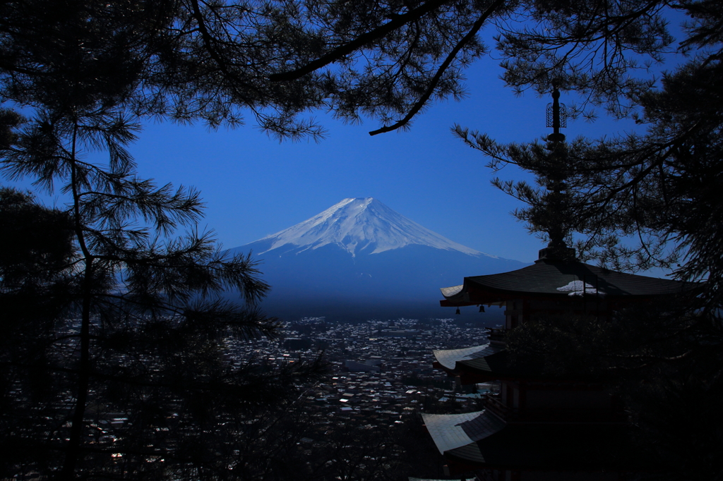 のぞき見富士