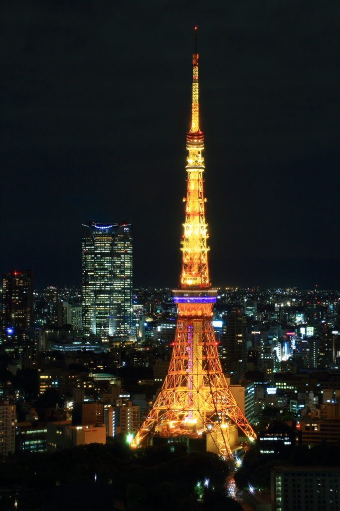 Tokyo Tower and Roppongi Hills