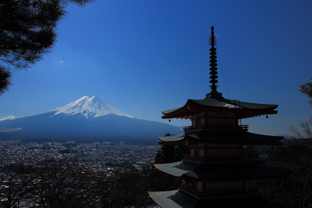 眺めのいい神社