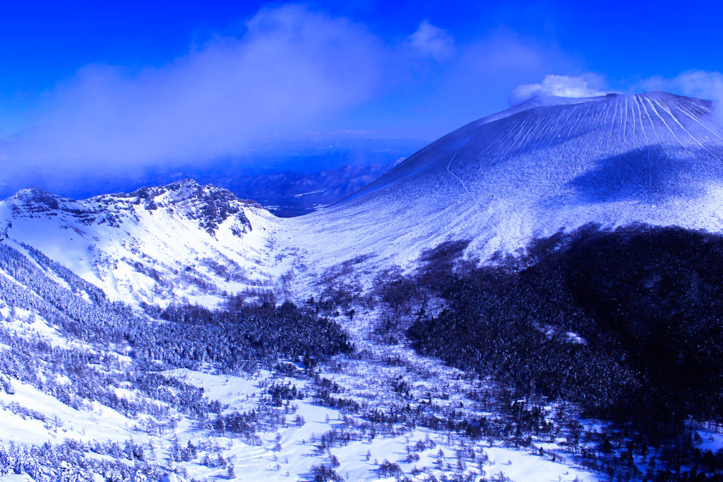 雪山・浅間山