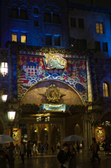 TDSエントランス夜景