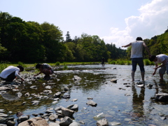 水あそび