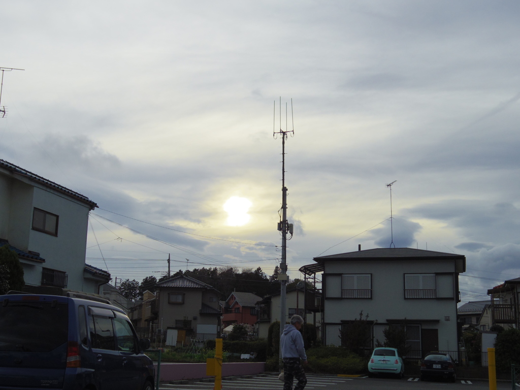 帰り道の風景4　夕暮れ