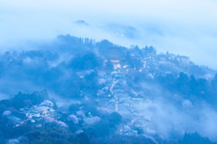 霧の吉野山