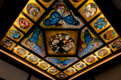 アサギマダラの舞うお寺