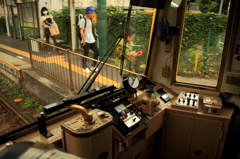 都電の車窓から