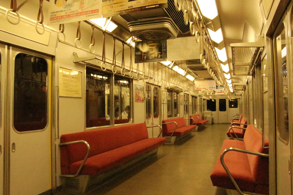 養老鉄道の夜