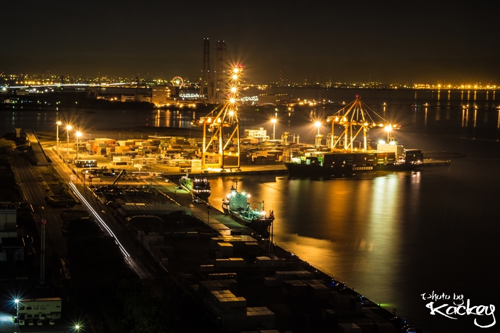 四日市工場夜景