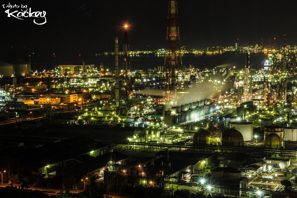 四日市工場夜景