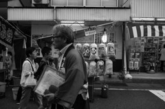 お祭りの通り