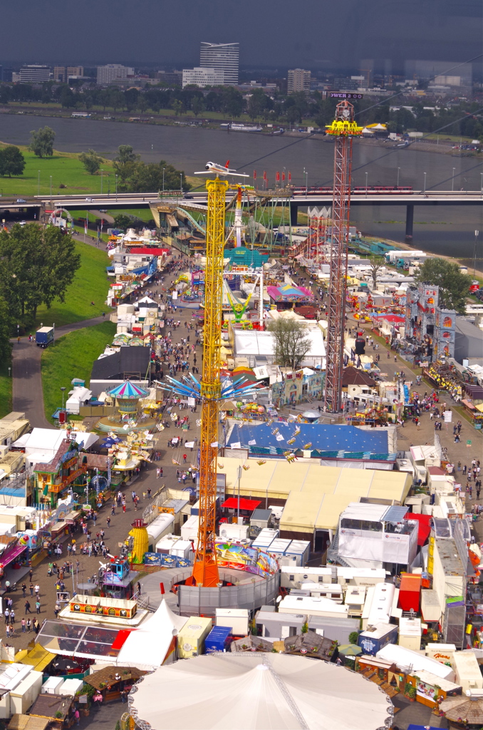 Kirmes 2014　空から見たKirmes