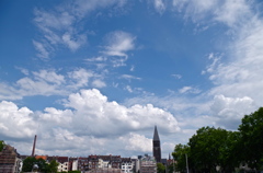 雨上がりの空