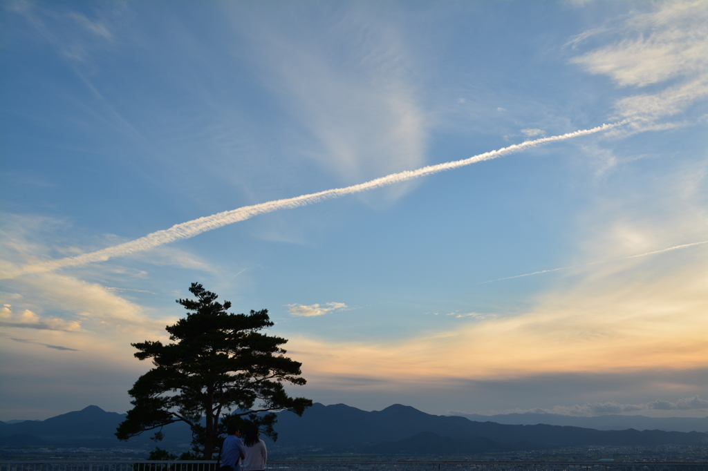 二人の気持ち、どこまでも。