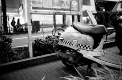 渋谷のバイク