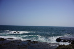 初夏の江の島 岩場1