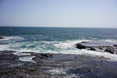 初夏の江の島 岩場2