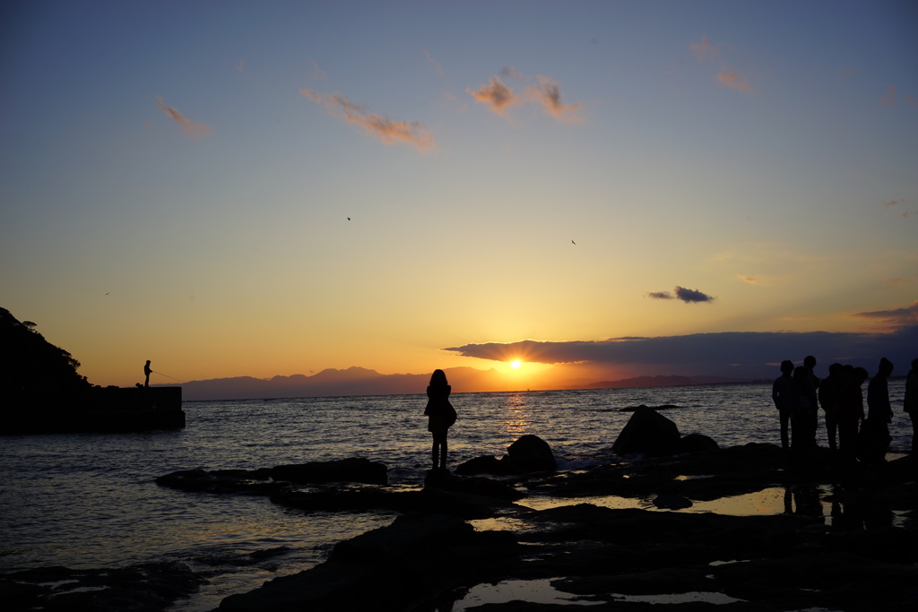 江の島　隠れ浜３