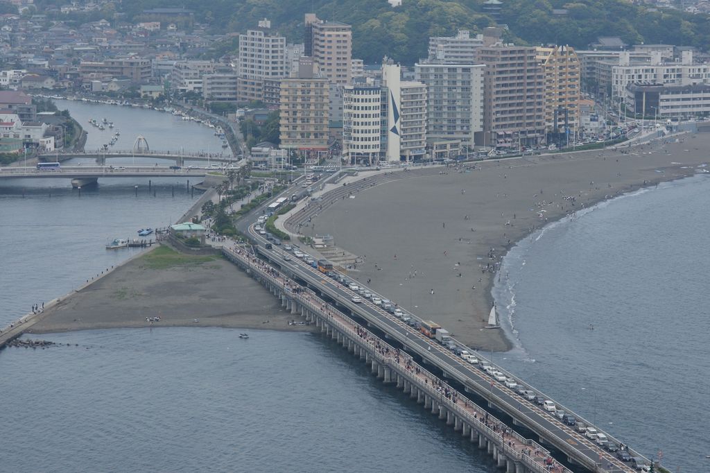 江ノ島の高台から