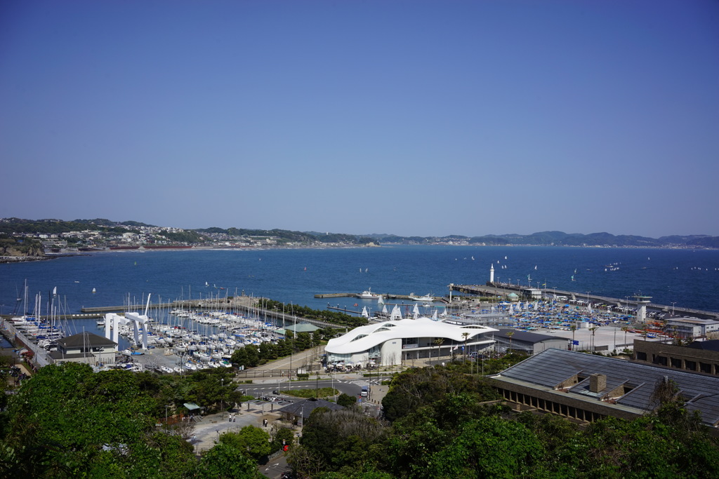 初夏の江の島 ヨットハーバー2