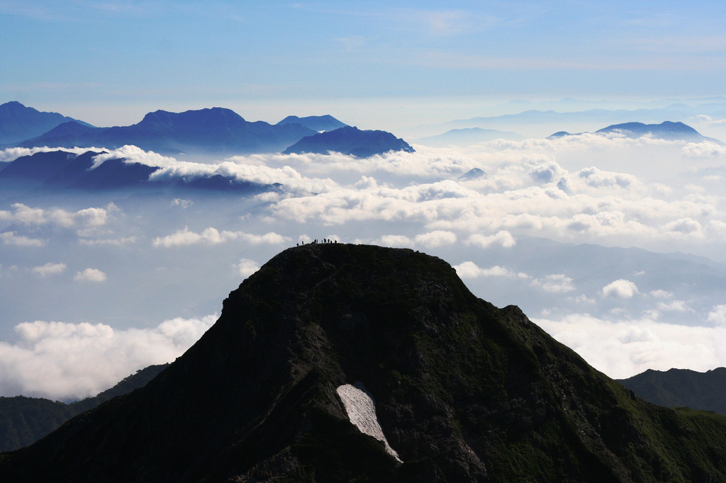 鹿島槍ヶ岳北峰