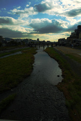ある日の賀茂川