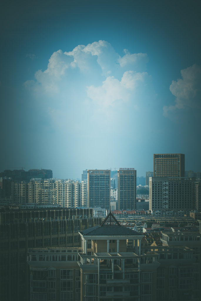 ベランダから見た景色